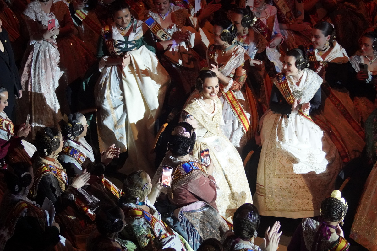 Exaltación de María Estela Arlandis como Fallera Mayor de Valencia 2024